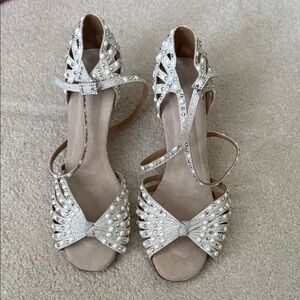 Bedazzled Ballroom Shoes